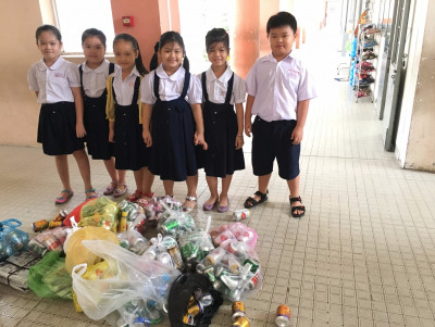hình ảnh học sinh tham gia phong trào kế hoạch nhỏ