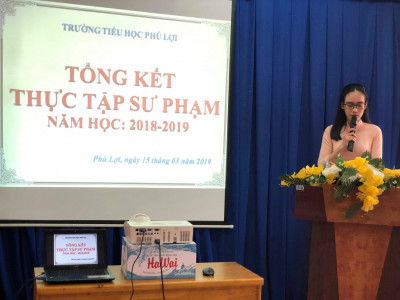 Tổng kết và chi tay đoàn thực tập năm 4