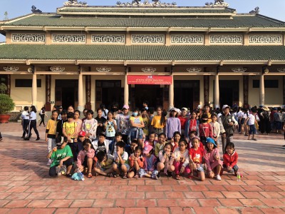 Trải nghiệm tại khu di tích trấn biên và vườn xoài năm học 2019-2020