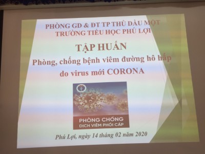 Tập huấn phòng, chống bệnh viêm đường hô hấp cấp do Virus mới Corona gây ra