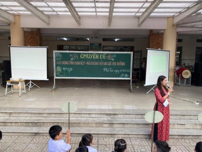 Liên đội TH Phú Lợi tổ chức sinh hoạt chuyên đề "xây dựng tình bạn đẹp - nói không với bạo lực học đường"