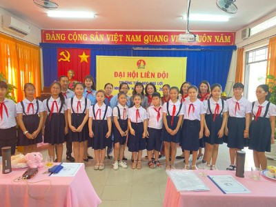 Liên đội tổ chức thành công Đại hội Liên đội nhiệm  kỳ 2020-2021