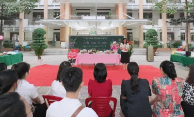 Tiểu học Phú Lợi tổ chức chào mừng kỉ niệm 113 năm ngày Quốc tế Phụ nữ 8/3