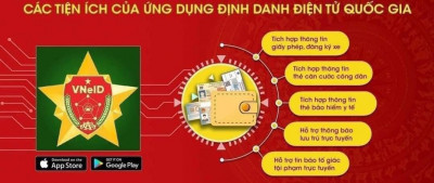 VNeID - ỨNG DỤNG ĐỊNH DANH ĐIỆN TỬ VÀ CÁC TIỆN ÍCH CÁ NHÂN