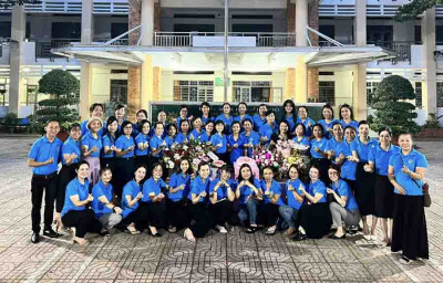 CĐCS Tiểu học Phú Lợi tổ chức các hoạt động chào mừng thành lập Hội LHPN Việt Nam