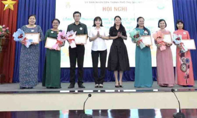 TH Phú Lợi đạt giải nhất cuộc thi Cổng trường học “Xanh, sạch, đẹp, an toàn giao thông và trật tự đô thị”, trường học “Xanh – sạch – đẹp – văn minh”