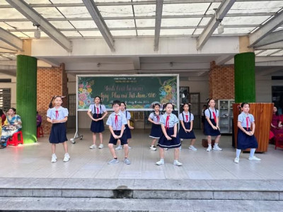 213 học sinh Trường Tiểu học Phú Lợi hoàn thành bài thi IOE cấp trường