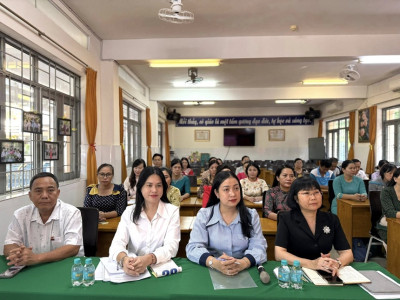 Trường Tiểu học Phú Lợi dự tổng kết trao thưởng hội thao cụm chuyên môn 12