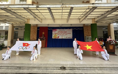 Trường Tiểu học Phú Lợi tổ chức Lễ khai mạc Giải thể thao học sinh cấp trường năm học 2025 - 2026