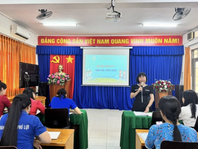 Trường Tiểu học Phú Lợi tổ chức chuyên đề “Xây Dựng Tình Bạn Đẹp – Nói Không Với Bạo Lực Học Đường”