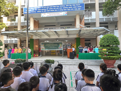 Trường Tiểu học Phú Lợi đã tổ chức buổi họp mặt khai xuân đầu năm