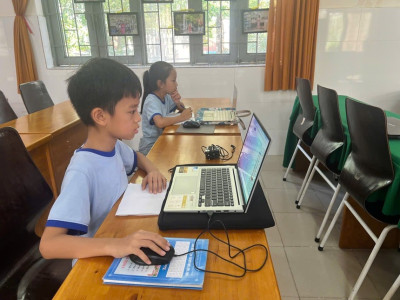 Học sinh Trường Phú Lợi tham gia thi sân chơi VNMF cấp tỉnh!