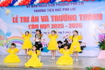 Trường Tiểu học Phú Lợi long trọng tổ chức lễ tổng kết năm học 2025 - 2026