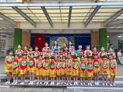 Trường Tiểu học Phú Lợi tổ chức vui hội trăng rằm – trao yêu thương, đón trung thu ấm áp năm học 2026–2027