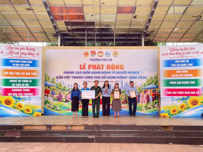Trường Tiểu học Phú Lợi chung tay lan tỏa yêu thương – hưởng ứng quỹ “vì người nghèo” Phường Phú Lợi năm 2026