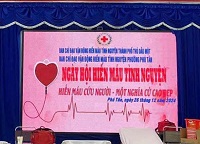“Hiến máu nhân đạo – Nghĩa cử cao đẹp”