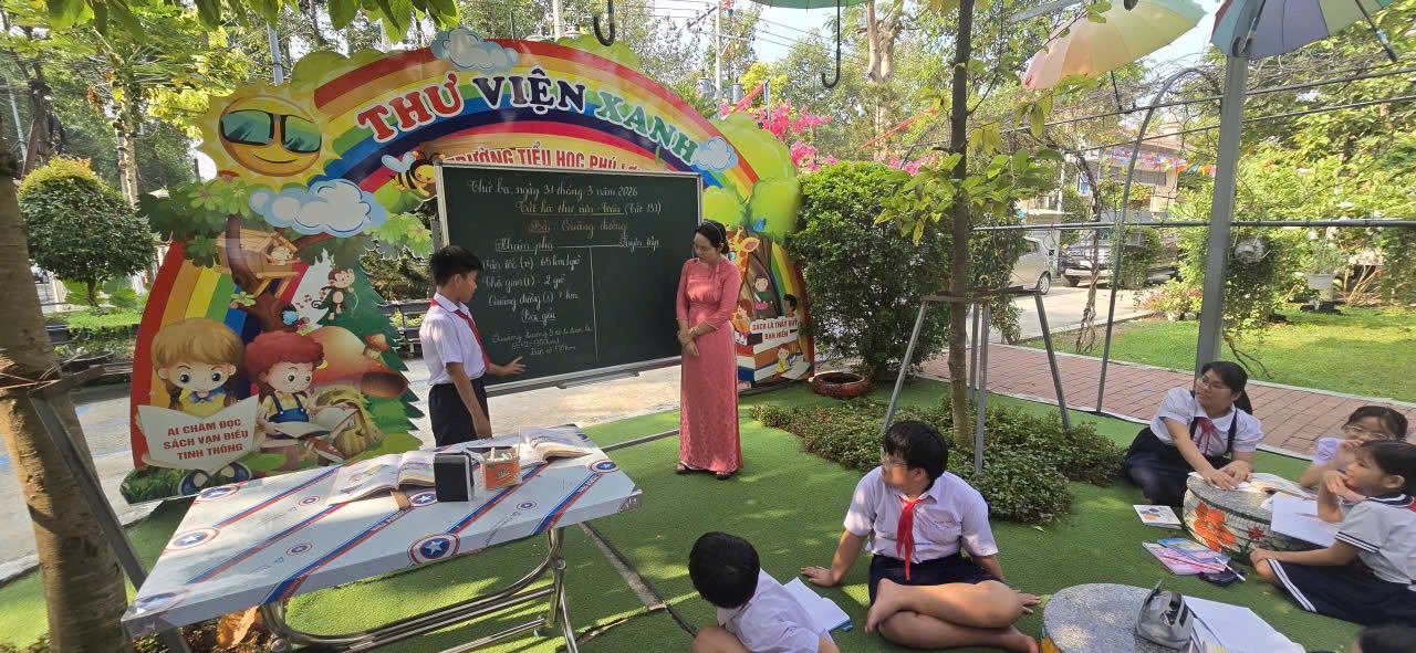 Tiết học thư viện – khơi nguồn đam mê đọc sách