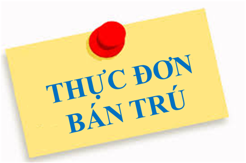 Thực đơn tuần 3 (14/09/2026 - 18/09/2026)